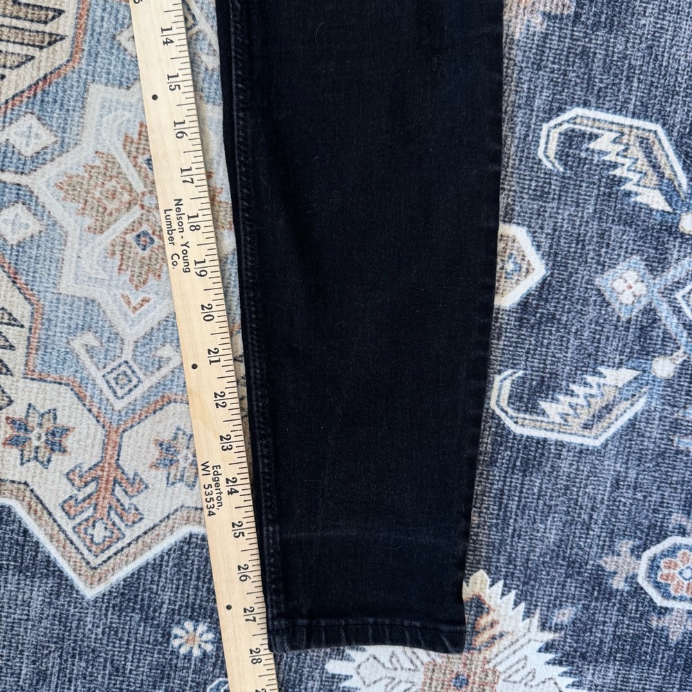 Zara High-Waist Black Skinny Jeans Women's Size 8 - Picture 12 of 12